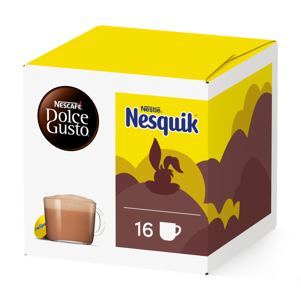 Boîte de 16 capsules NESQUIK® 16 CAPSULES NESCAFÉ® Dolce Gusto®