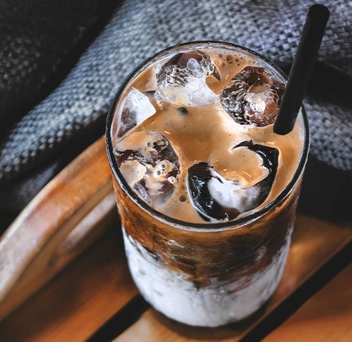 latte glacé