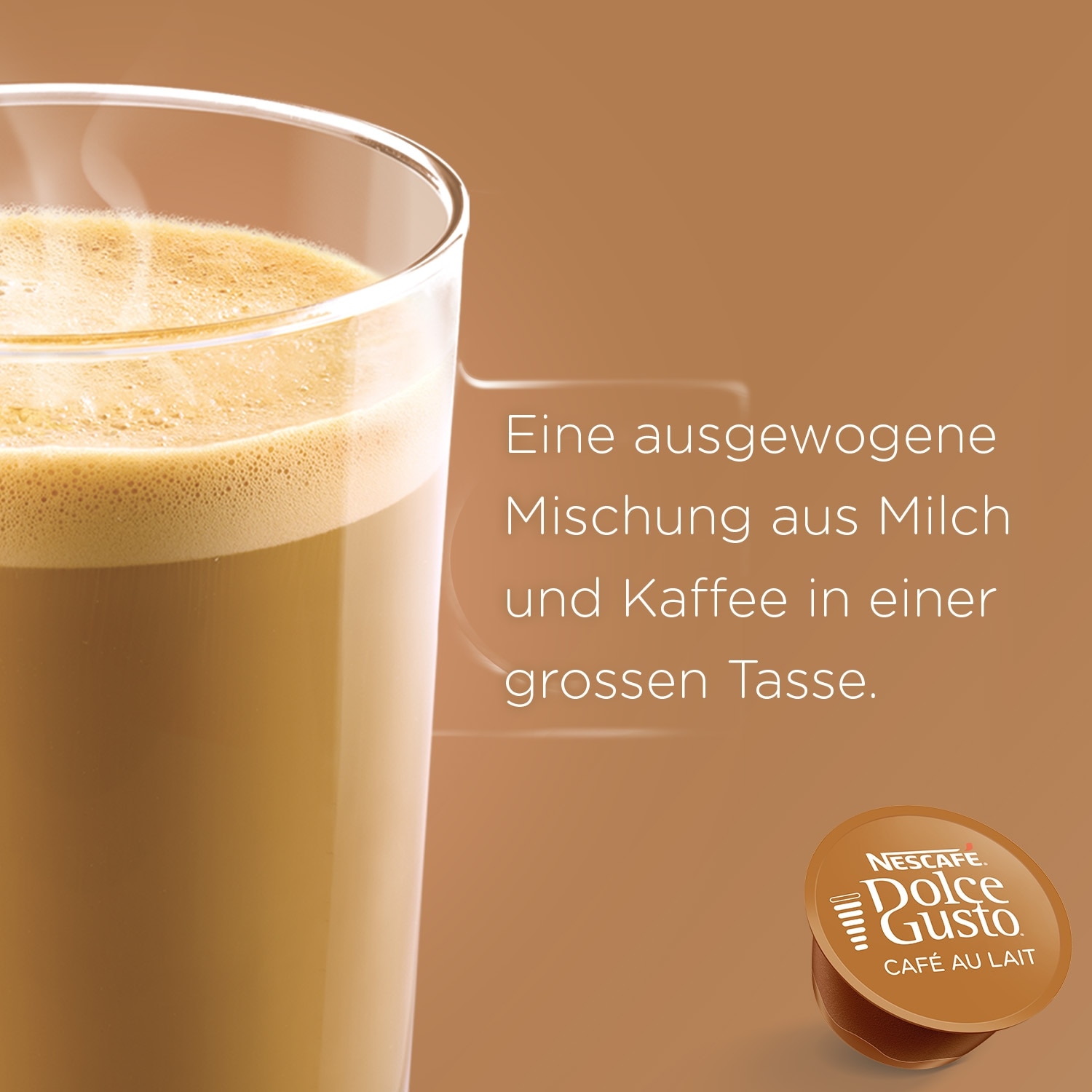 Café au Lait 16 Kapseln online kaufen NESCAFÉ® Dolce Gusto®