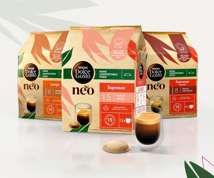 NESCAFÉ Dolce Gusto lungo and espresso intenso packs Coffee cup