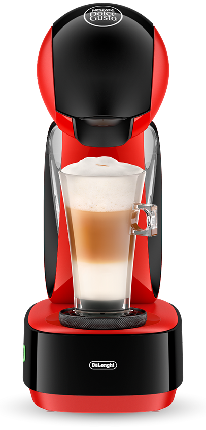 Infinissima Manuell Schwarz-Ferarri-Rot Kaffeemaschine von Delonghi®