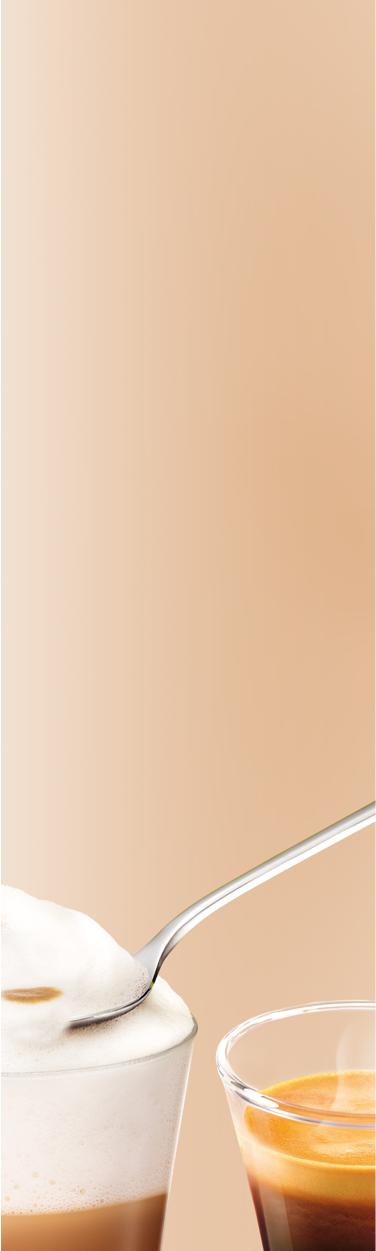 Cappuccino und Espresso