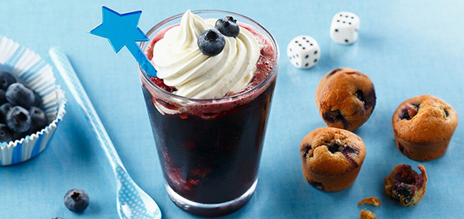 Café Frappé GRANDE mit Muffins