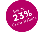 Bis zu 23% Extra-Rabatt