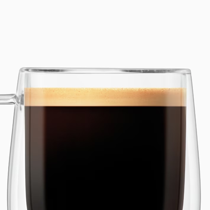 Zoom sur un café americano.